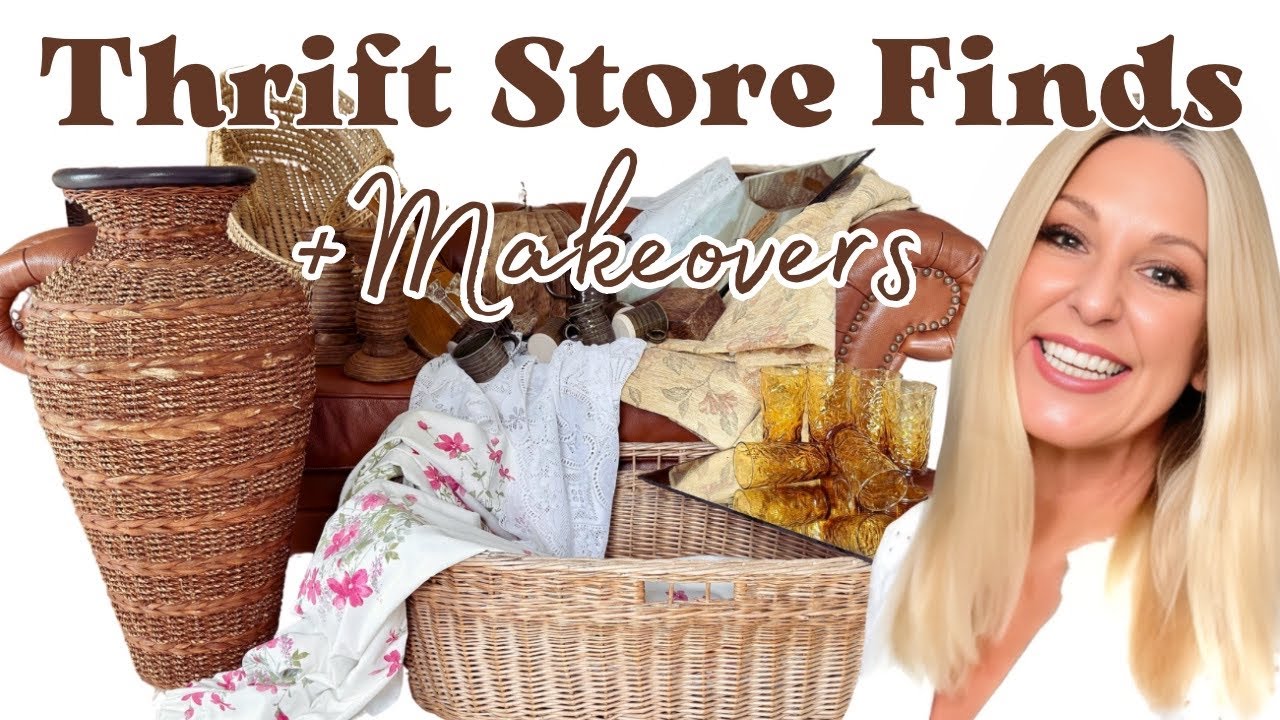 THRIFT SHOP WITH ME 🤎 Thrifted to Styled | Home Decor Ideas - YouTube