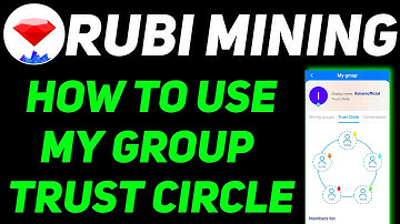 Rubi Network Mining App New Update | Rubi Network Mining Trust Circle | Rubi Network Mining Group