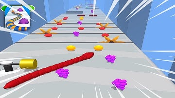 Snake Run - All Levels Gameplay Android, iOS | New Update Levels 11-12