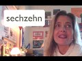 German Pronunciation: How to pronounce the German word "sechzehn"