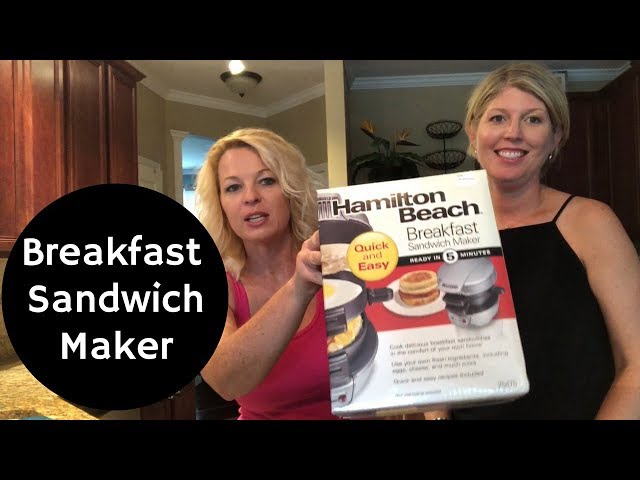 the 10-minute Healthy Hot Breakfast: Hamilton Beach Sandwich Maker Review -  Not So Ancient Chinese Secrets