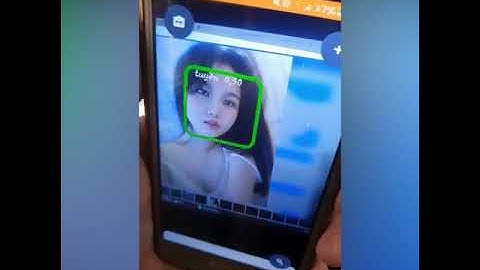 demo real time face recognition with androi + tensorFlow Lite