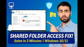 Fix Shared Folder Access Blocked in Windows 11 | Guest Access Policy Error Solved 2025 🔥