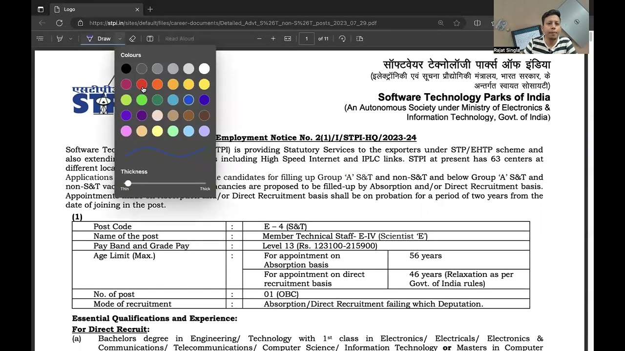STPI Recruitment 2023| Scientist B and More | Eligibility | Exam Pattern | Syllabus |All Information