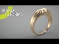 Rhino 3D Tutorial for beginner #04 Jewelry Sub