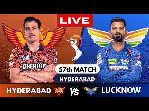 🔴 Live IPL: SRH vs LSG Live Match, Hyderabad vs Lucknow 