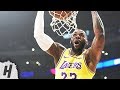 LeBron James - Best Dunks of 2018-19 NBA Season