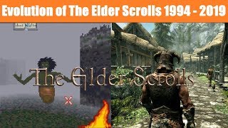 History/Evolution of The Elder Scrolls (1994-2019)