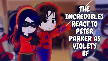 The Incredibles React To Peter Parker As Violet