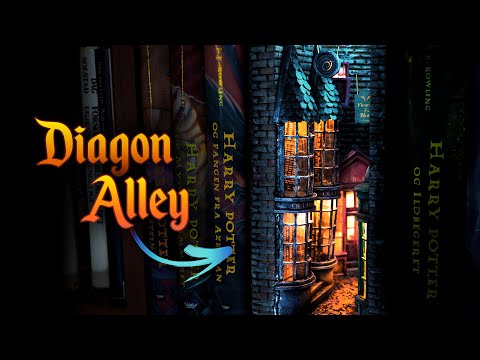 ON SALE! Diagon Alley | Harry Potter Book Nook