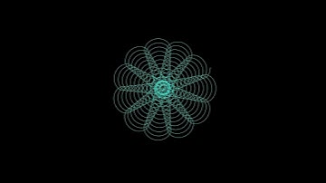 Is it a flower? A galaxy? A spirograph? Let me know what you see in the comments! #math #art #artist
