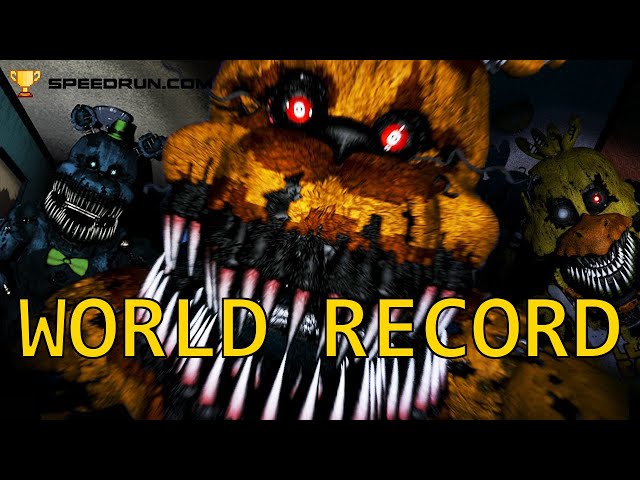 FNAF 4 WORLD RECORD: ANY % (31:37.61) 