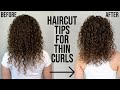 My Haircut, How to Get Rid of Stringy Ends + Tips for Low Density Curls