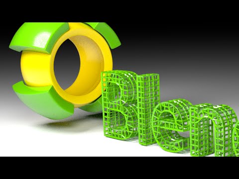 Blender Tutorial: Fantasy Text Factory Animation