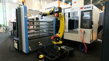 Neway VM-740S İşleme Merkezi ve Cubebox DR Max Uygulaması