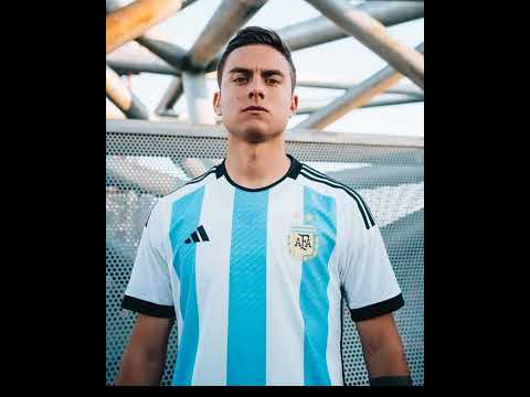 جلسة تصوير قميص منتخب الأرجنتين لكأس العالم 2022