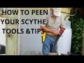 How to Peen Your Scythe: Tools & Tips