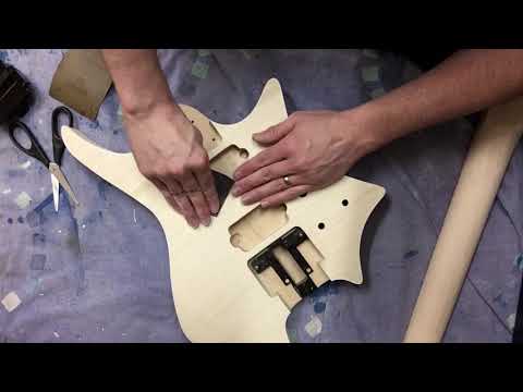 headless-guitar-muslady-diy-kit-part-2-cavity-check-and-first-sanding