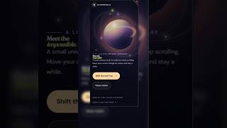 I Created a Mind-Blowing Cosmic Animation Using Only CSS & JavaScript 🚀