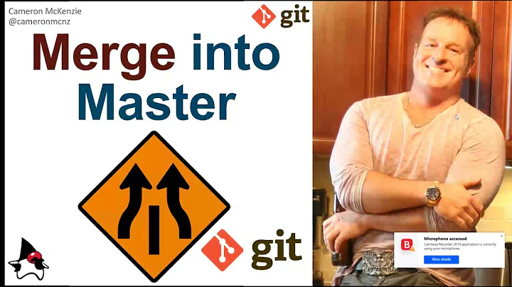 How to Git Merge a Branch into Master