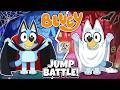 👻 Bluey Halloween Jump Battle 👻 Brain Break | Bluey Freeze Dance Party | Floor is Lava | Danny Go