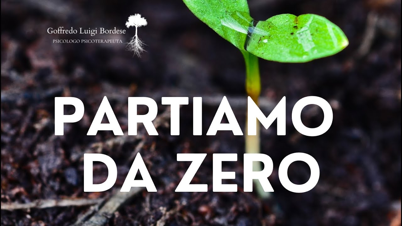 Cambiamo la nostra VITA - PARTIRE DA ZERO - ANSIA, STRESS, PANICO e MALESSERE