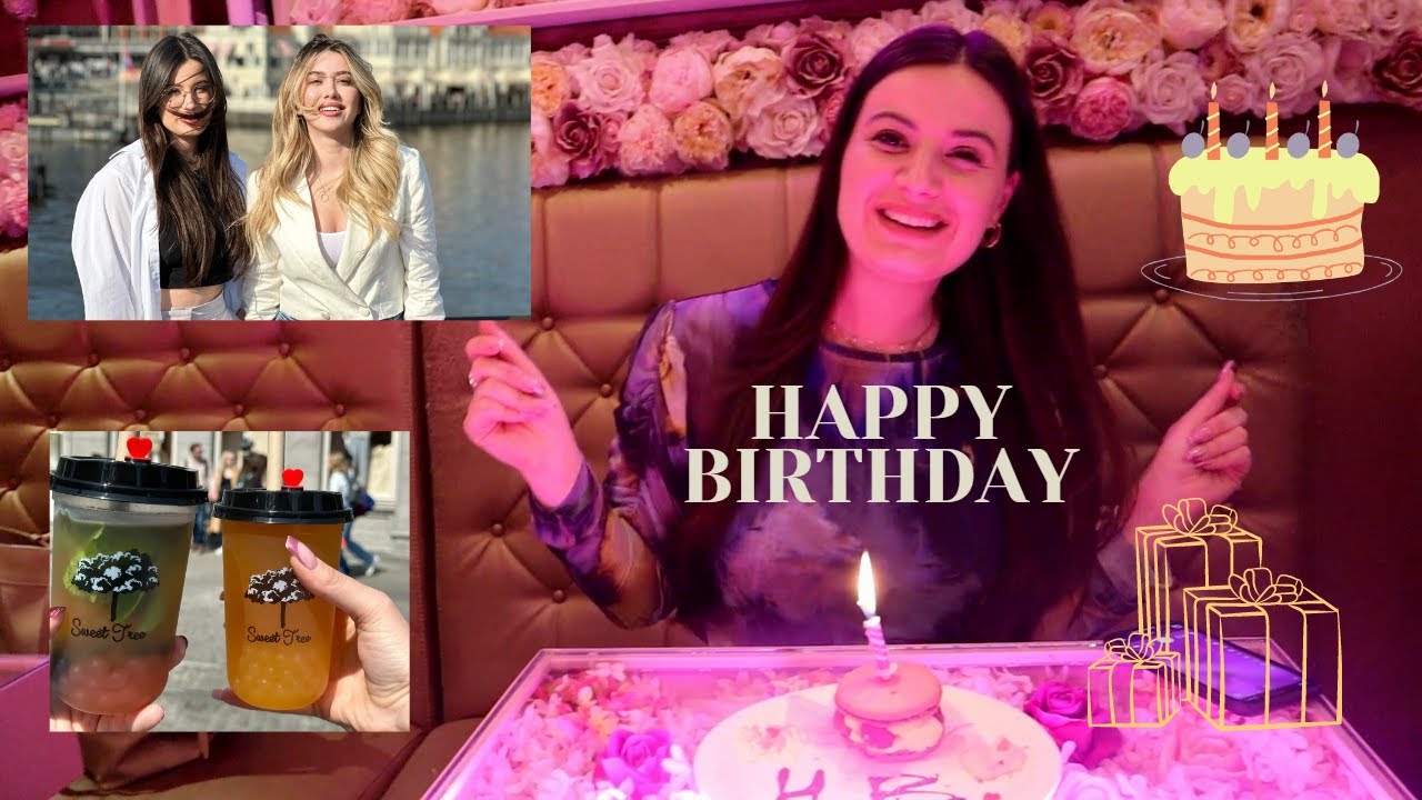 DITELINDJA E EVES | 30🎂| Festojme te dyja ne Amsterdam | Rruga e kuqe +Pa bilete + lojra |Adisa Gjo