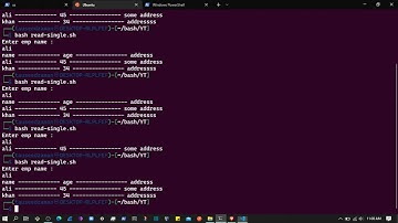 Read Complete and single Records from CSV using bash script / bash scripting tutorial part 2