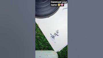 🔥 Sona " name in beautiful handwriting calligraphy 😍👌 #shorts #calligraphy #Sona #artsy