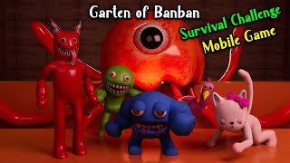 Garten of Banban On Mobile Game | Survival BAN Life Challenge | Full Gameplay (Android)