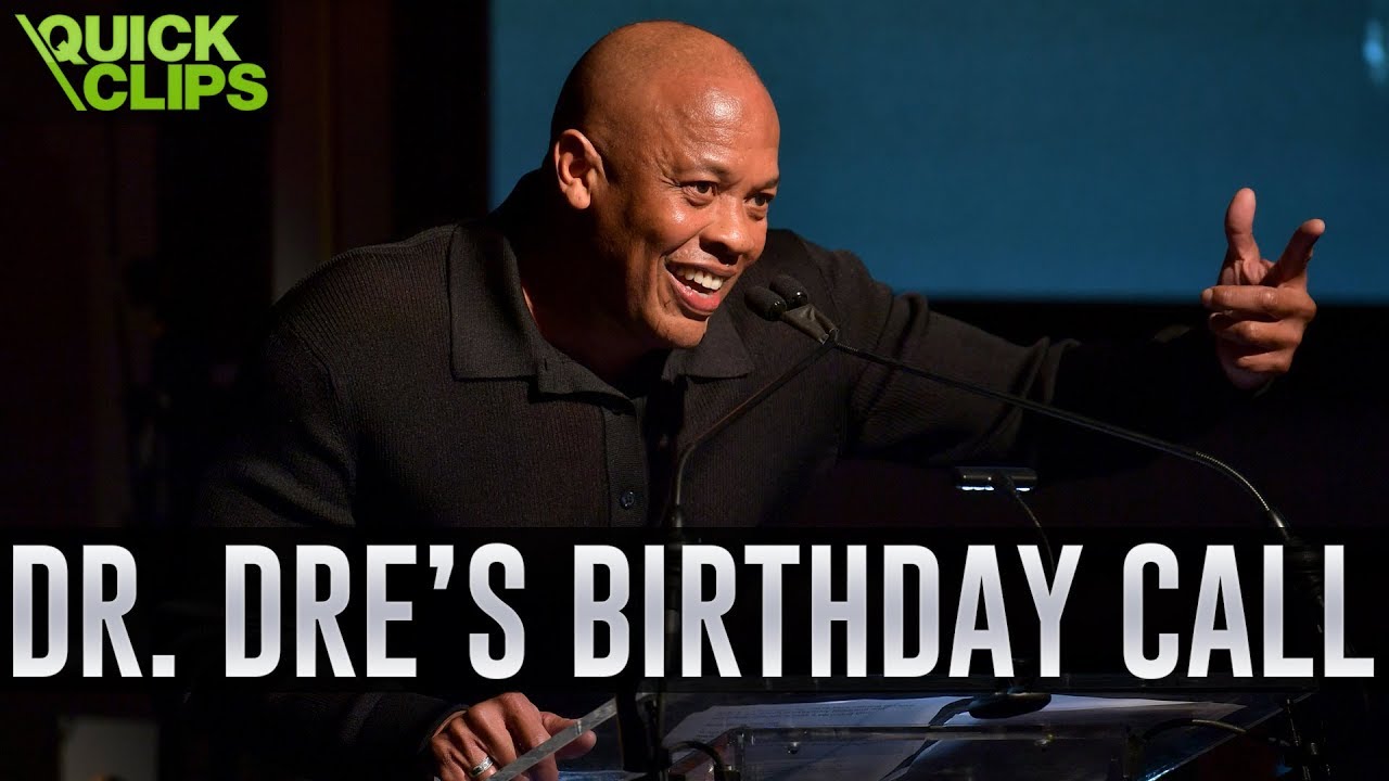 Dr. Dre Calls in on His Birthday & Making His Kobe Bryant Song