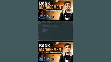 Bank Management System (Java Project ) #shorts #bank #javaprogramming #javaproject