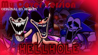 Hellhole but EXE and Xenophanes and Sonic.Fun Sings It [DG REMASTERED] - FNF Cover