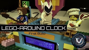 Arduino, Lego Clock-My First Build