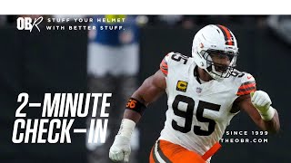 Cleveland Browns Two-Minute Practice Check-In: 11/26/25