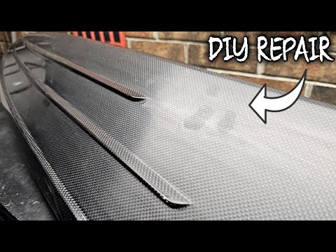 Carbon Fiber Chip & Crack Repair Rc Boat Hull Damage & Fix - TFL Ariane ...