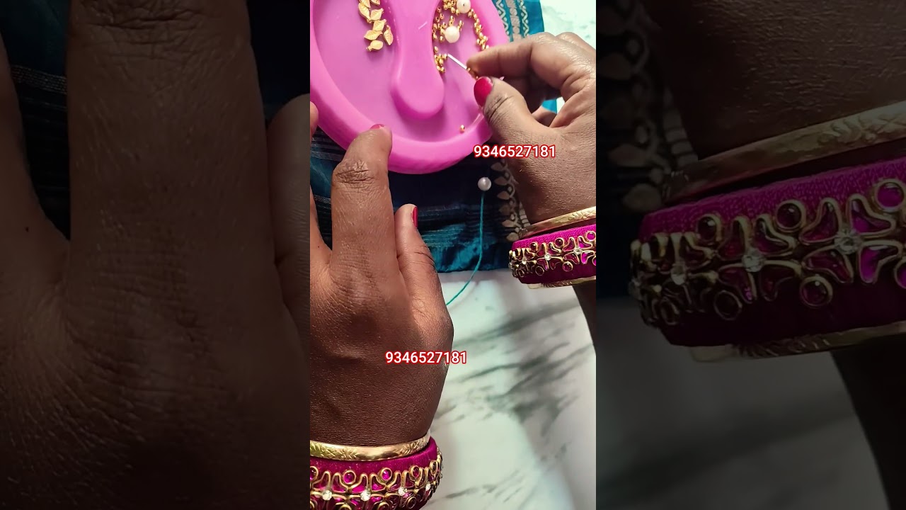 #sareetassels #sareekuchulu #sareekingulu #pallumudulu simple easy making design using beads #smart