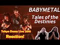 Musicians react to hearing Babymetal - Tales of the Destinies (Tokyo Dome Live 2016)!