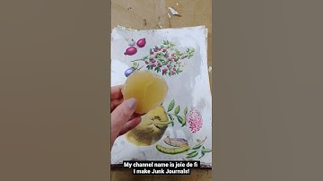How to add wax to Junk Journal Papers, Junk Journal Tips & Ideas!