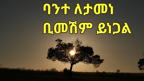 ይህንን አዲስ ዘማሪ በርታ በሉት፡፡ የሚገርም መዝሙር ነው፡፡ /ዲ አቢይ አማን/ Bante Letamene