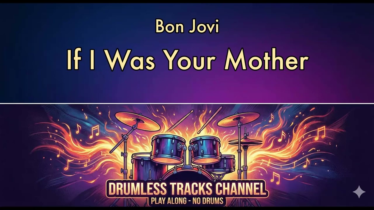 Bon Jovi - If I Was Your Mother - Drumless