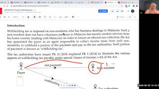 Lecture on Withholding Tax