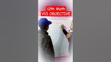Class 12th Math Bihar Board Integration VVI OBJECTIVE 🔥 #shorts