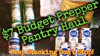 $7 Budget Prepper Pantry Haul/Keep Stacking Don't Stop! #prepperpantry #martinmidlifemisadventures by Martin Midlife Misadventures 3,329 views 2 months ago 5 minutes, 5 seconds