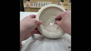 How to wire a ceramic Christmas tree lamp.