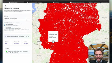 MapLibre Performance Test: Visualizing Millions of Points from a Parquet File in the Browser