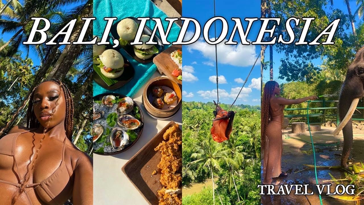 BALI VLOG | ELEPHANT SANCTUARY | QUAD BIKING | FINNS BEACH CLUB | EXPLORING UBUD  & CANGUU | JM