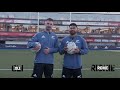 Kicking with richie mounga  adidas rugby