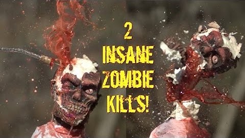 2 INSANE Zombie Kills  that will blow your mind! Zombie Go Boom