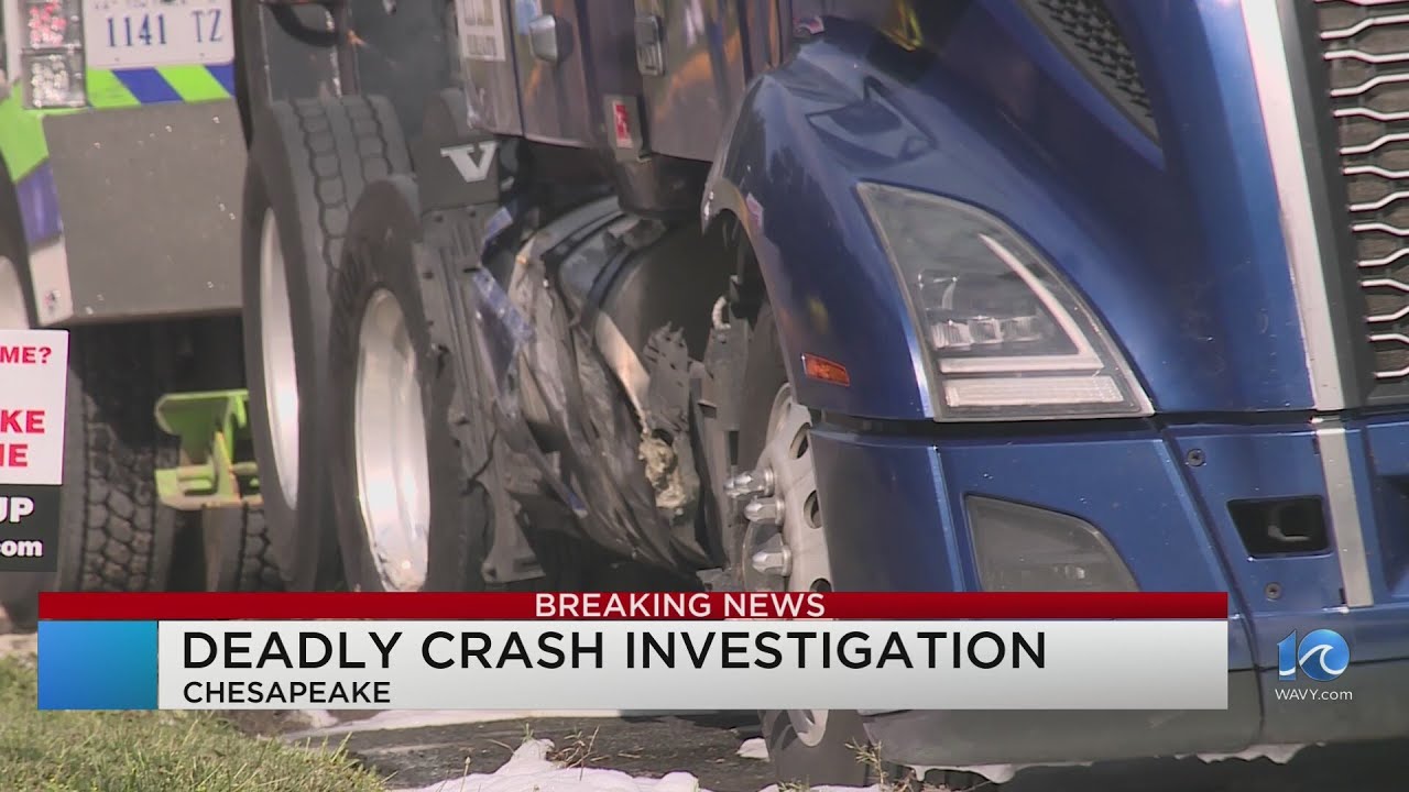 Fatal crash closes US 58 E for hours; hazmat crews deployed - YouTube